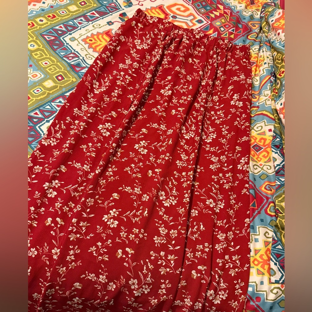 SHEIN Floral Maxi Skirt!